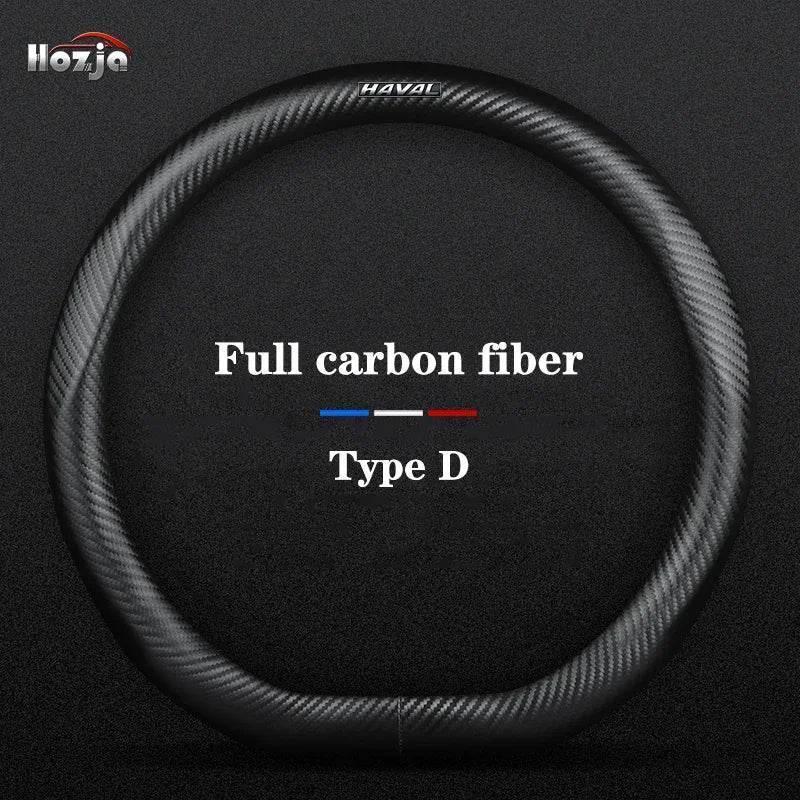 Haval Carbon Fiber Leather Steering Wheel Cover
