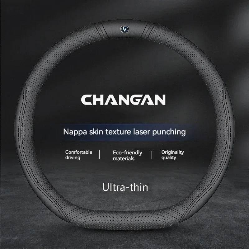 Changan Suede Leather Steering Wheel Cover