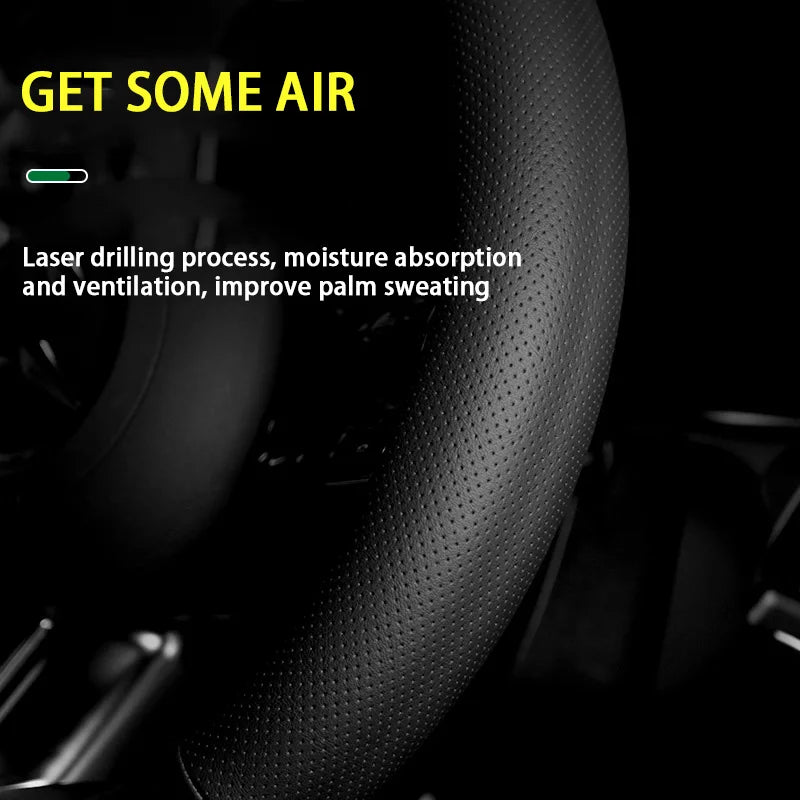 Ford Leather Steering Wheel Cover