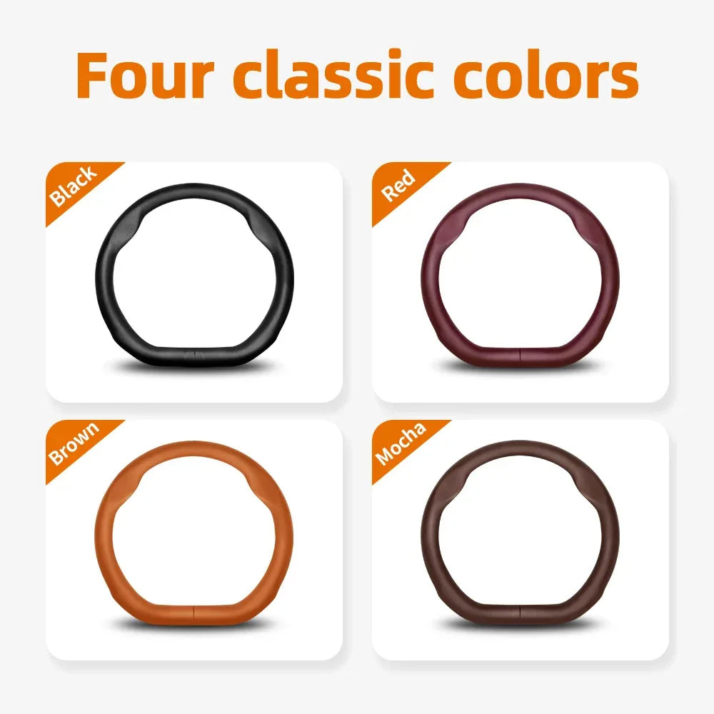 DS Déesse Ultra-Thin Microfiber Leather Steering Wheel Cover
