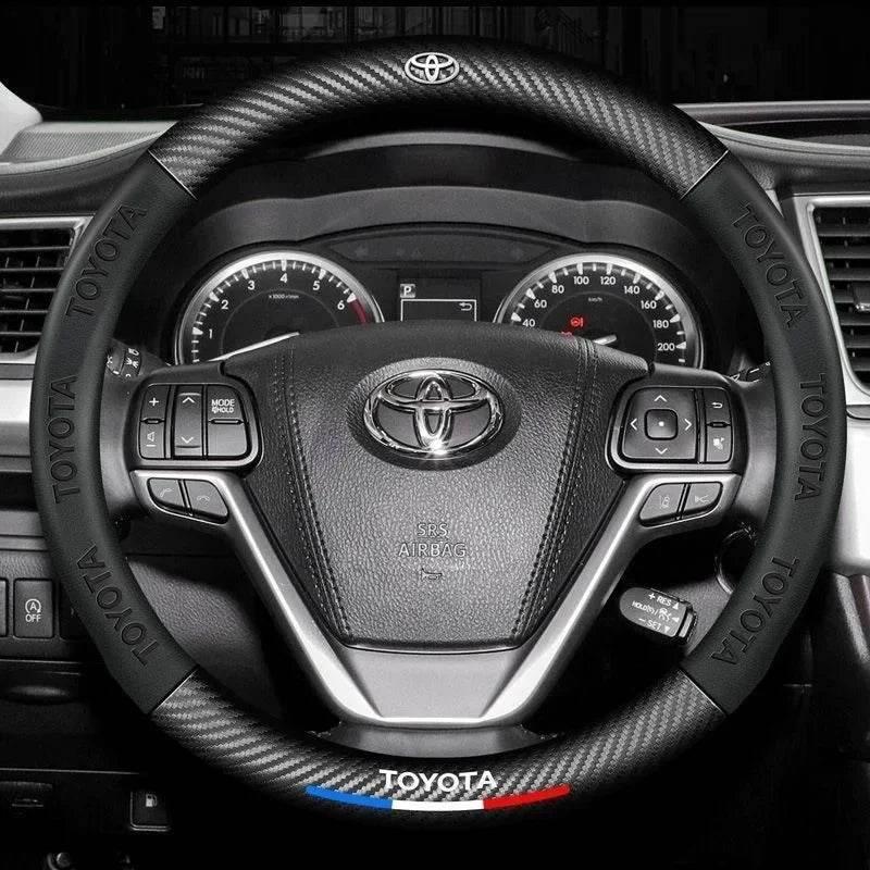 Toyota Carbon Fiber Steering Wheel Cover