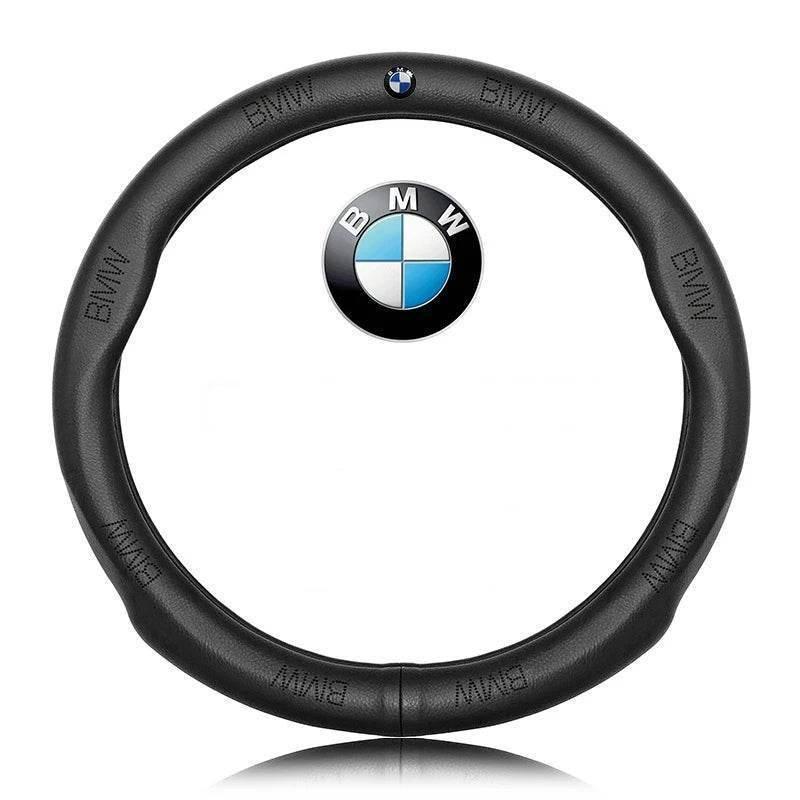 BMW Leather Steering Wheel Cover