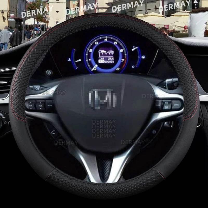 Honda Civic Leather Steering Wheel Cover