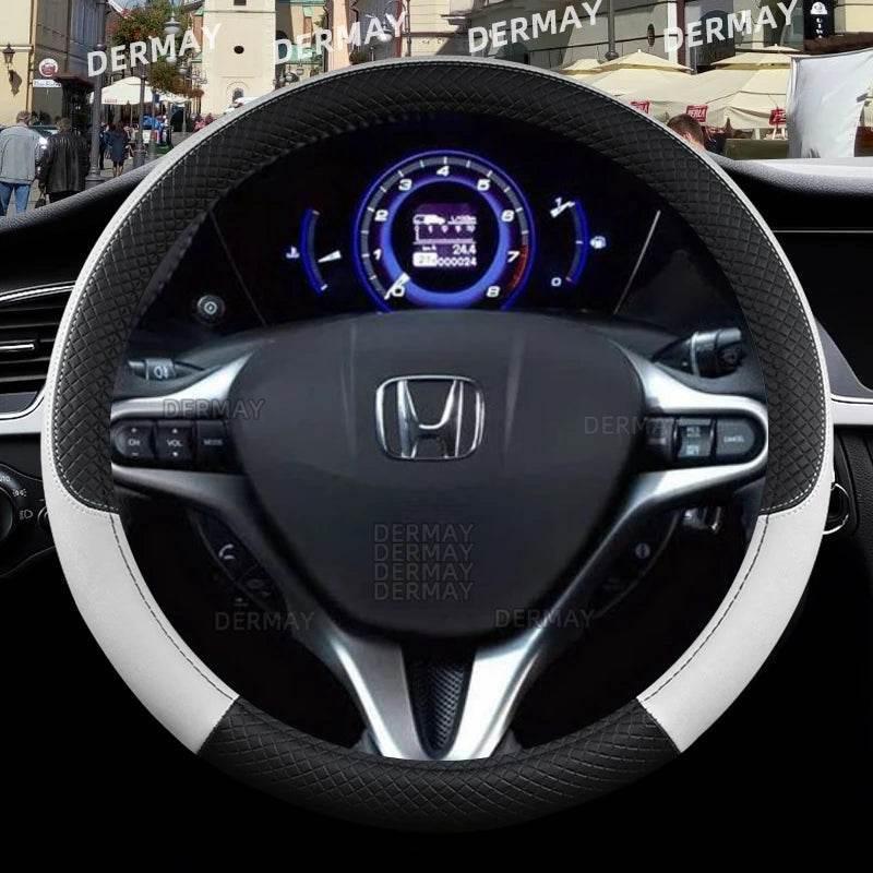 Honda Civic Leather Steering Wheel Cover