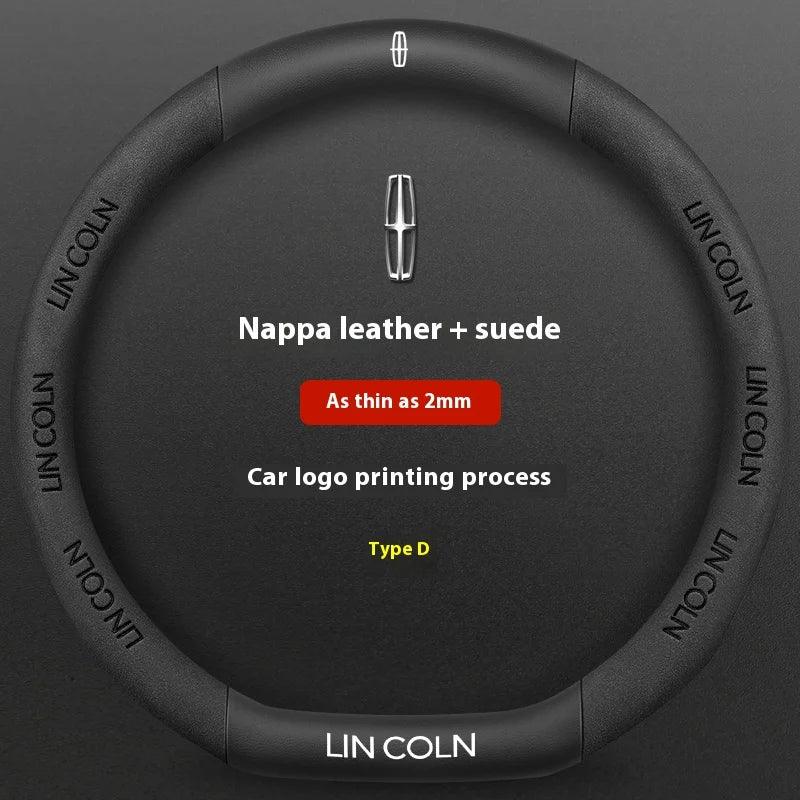 Lincoln Leather Steering Wheel Cover