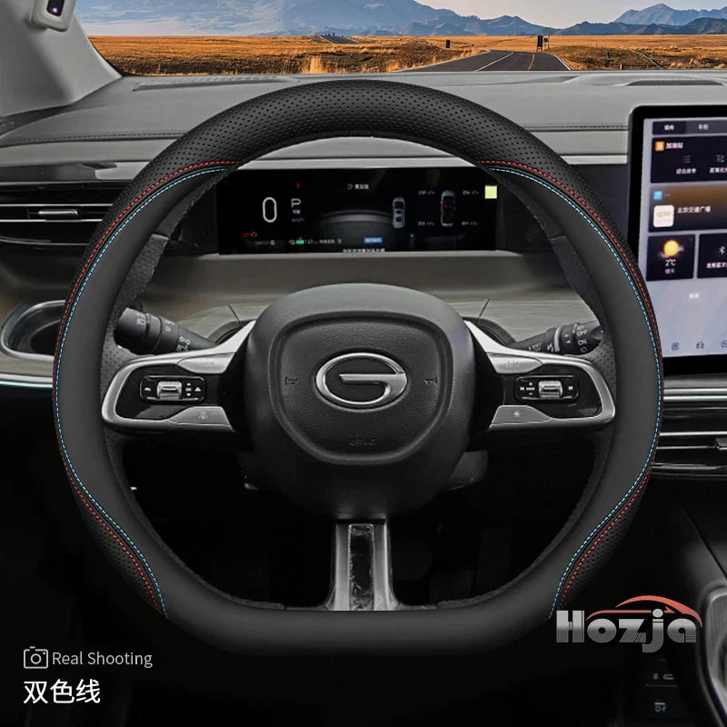 GAC Leather Steering Wheel Cover