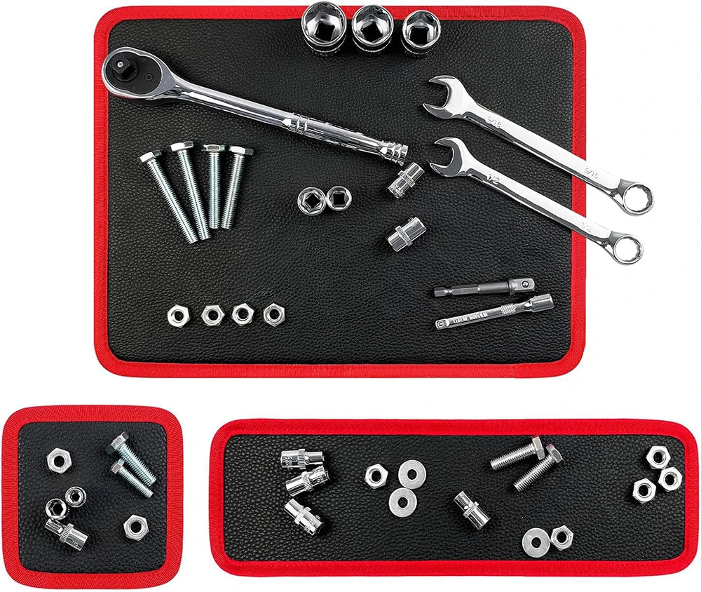 Magnetic Tool Pad – Flexible Mechanic Tool Holder & Parts Organizer Mat