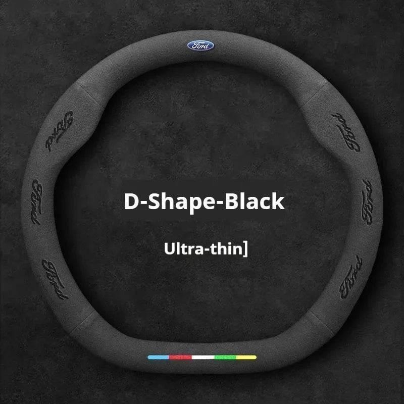 Ford Suede Steering Wheel Cover