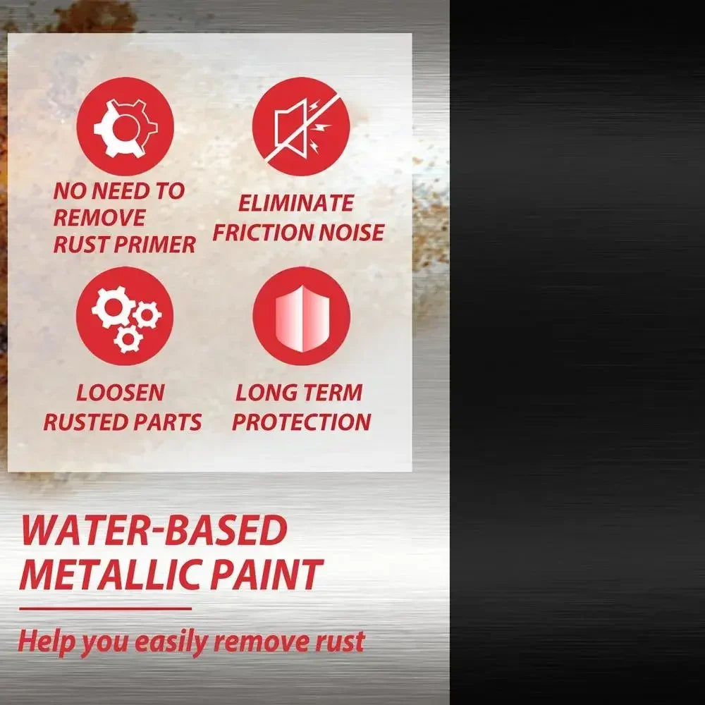 Metal Rust Remover & Converter Paint – Water-Based Anti-Rust Coating (100g / 300g)