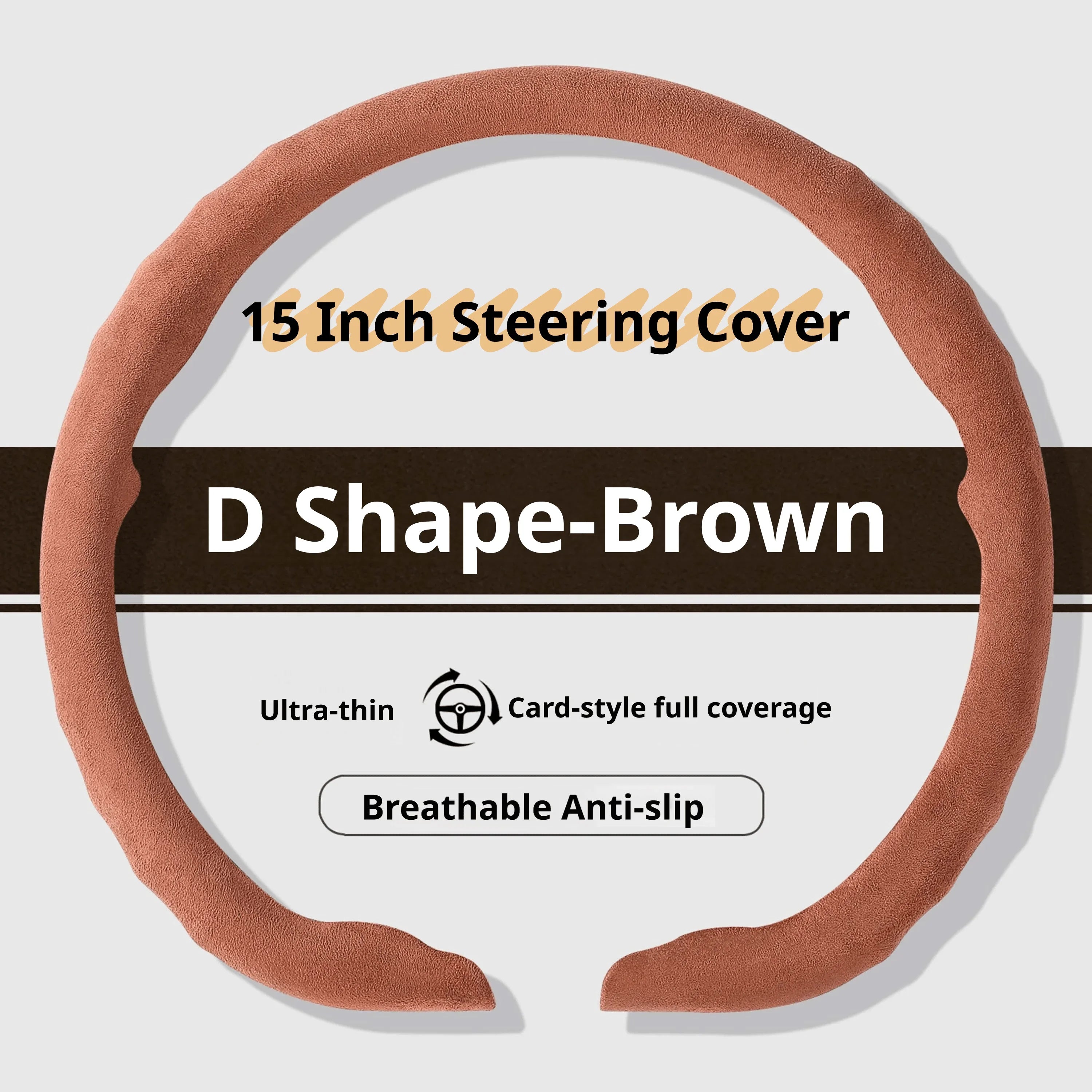 Genesis Ultrasuede Steering Wheel Cover