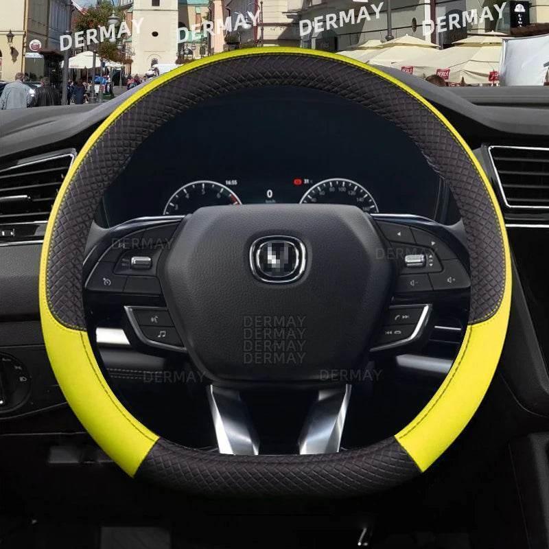 Changan Sports Microfiber Leather Steering Wheel Cover