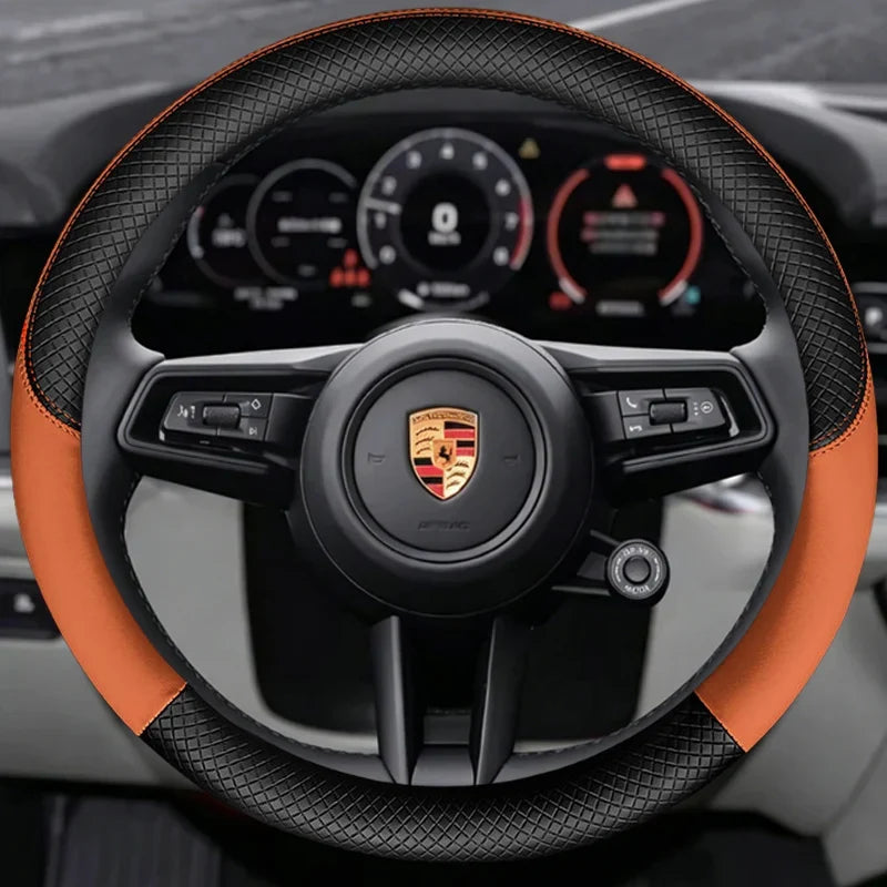 Porsche 8D Nappa Perforated Steering Wheel Cover