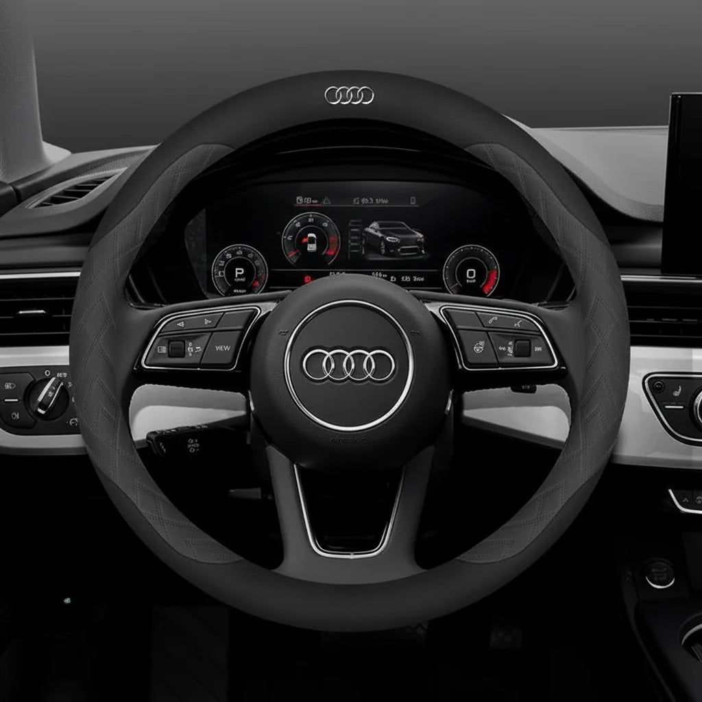 Audi Suede Steering Wheel Covers