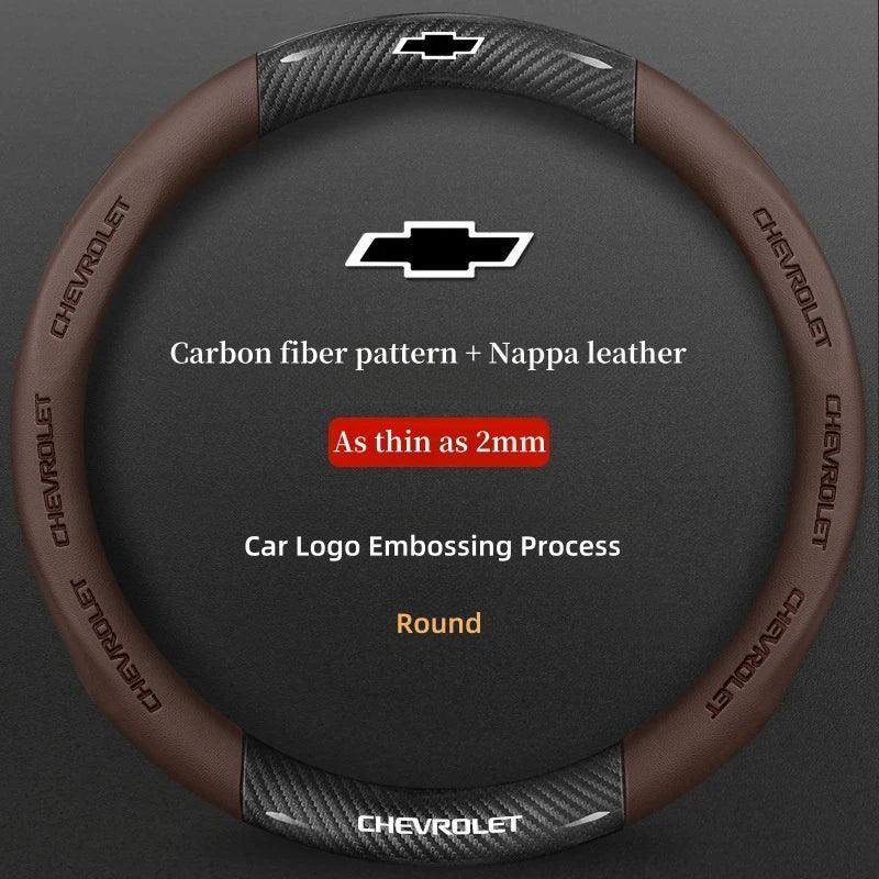 Chevrolet Cruze Silverado Tahoe 3D Embossed Steering Wheel Cover