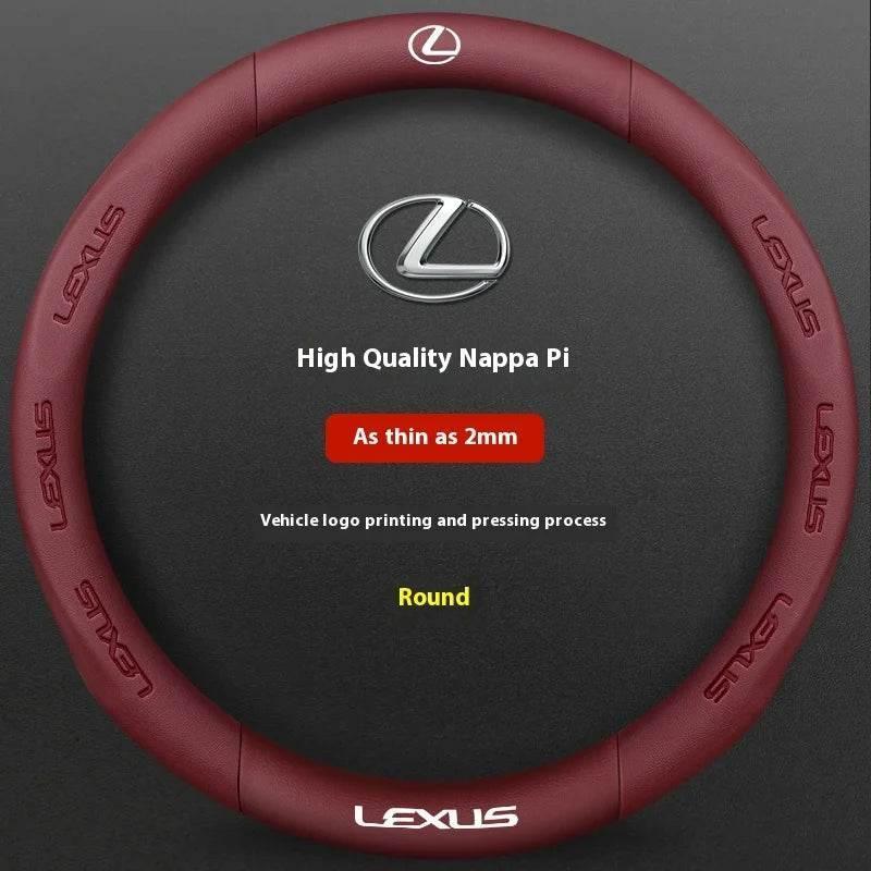 Lexus F SPORT Carbon Fiber Leather Steering Wheel Cover