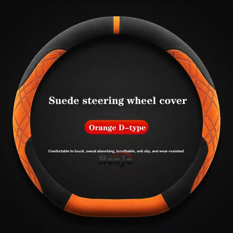 Genesis Suede Steering Wheel Cover