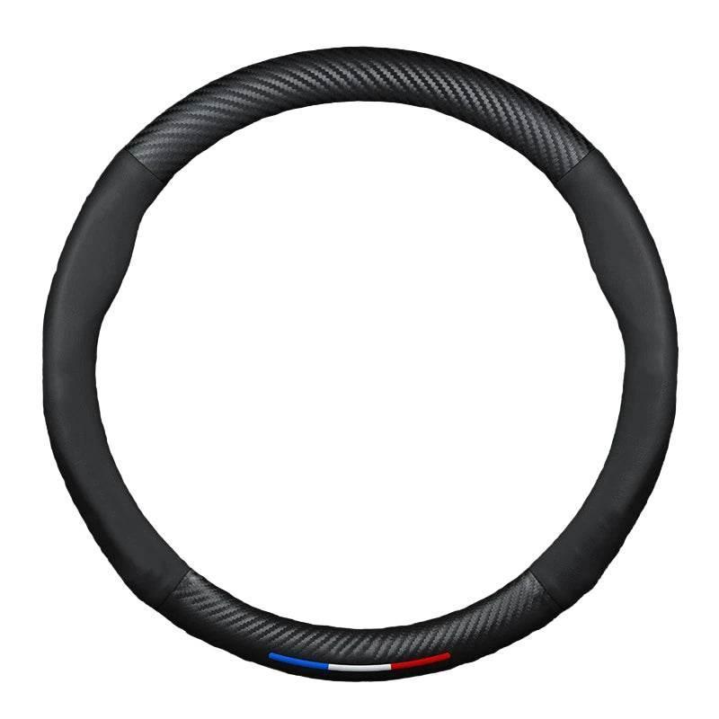 Mazda Carbon Fiber & Leather Steering Wheel Cover