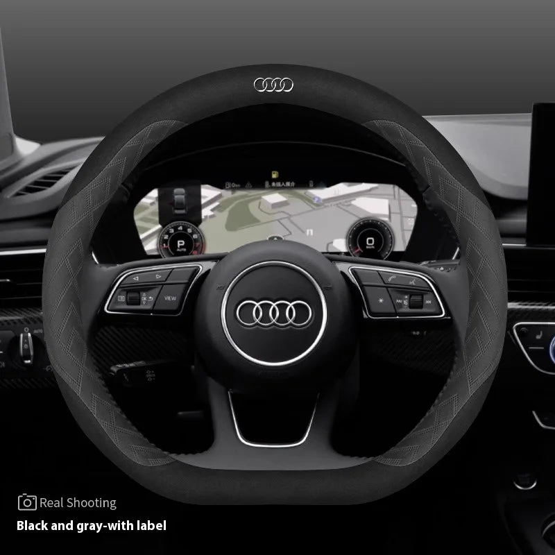 Audi Suede Steering Wheel Covers