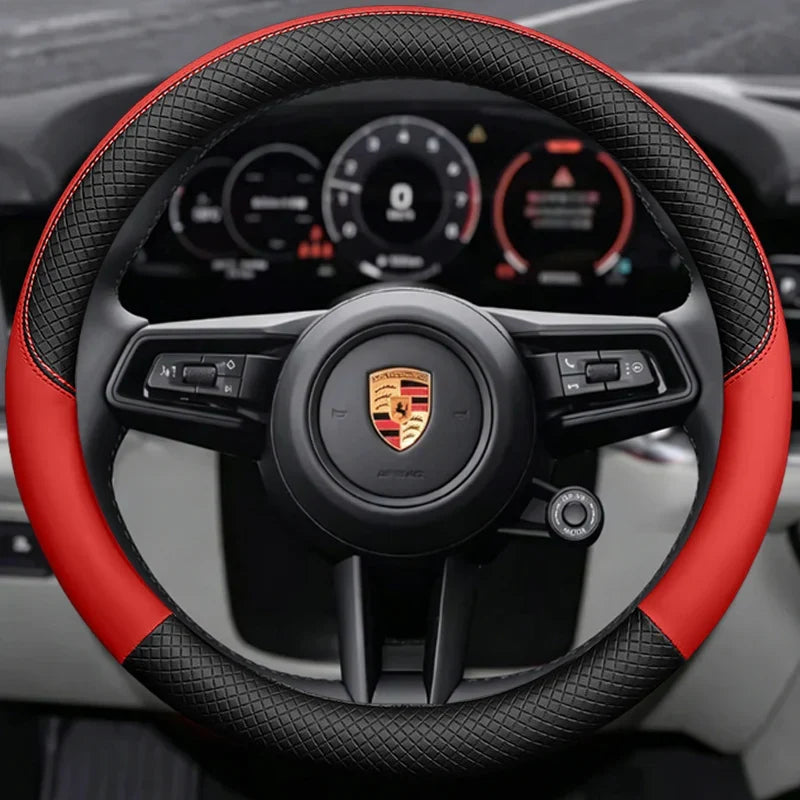 Porsche 8D Nappa Perforated Steering Wheel Cover