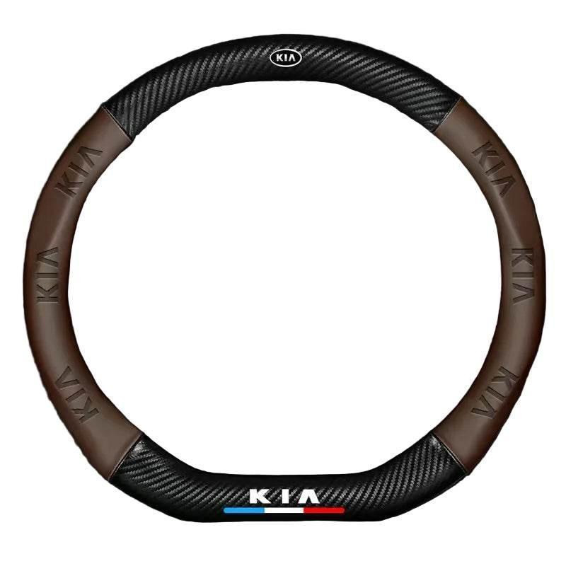 Kia Leather Steering Wheel Cover