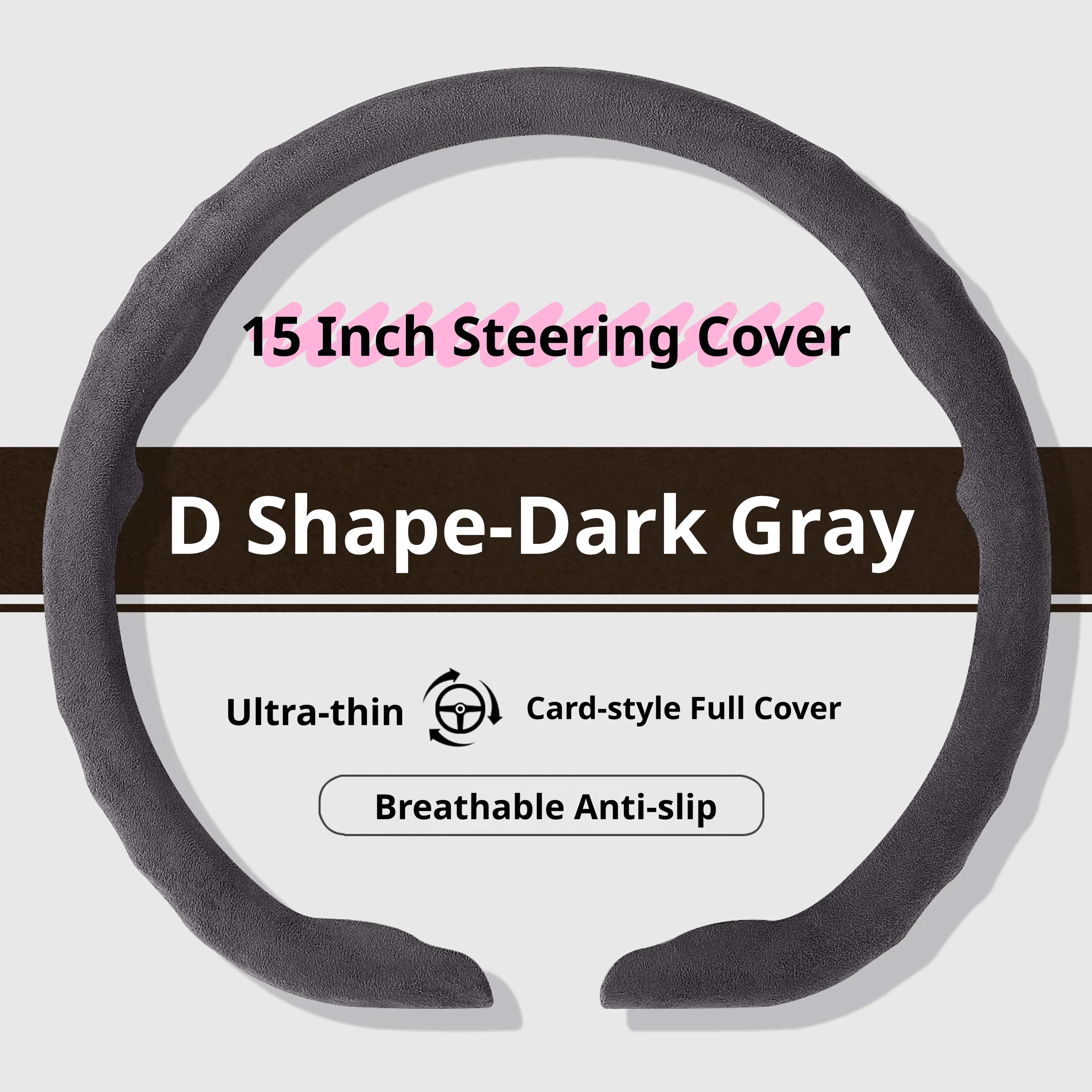 Genesis Ultrasuede Steering Wheel Cover