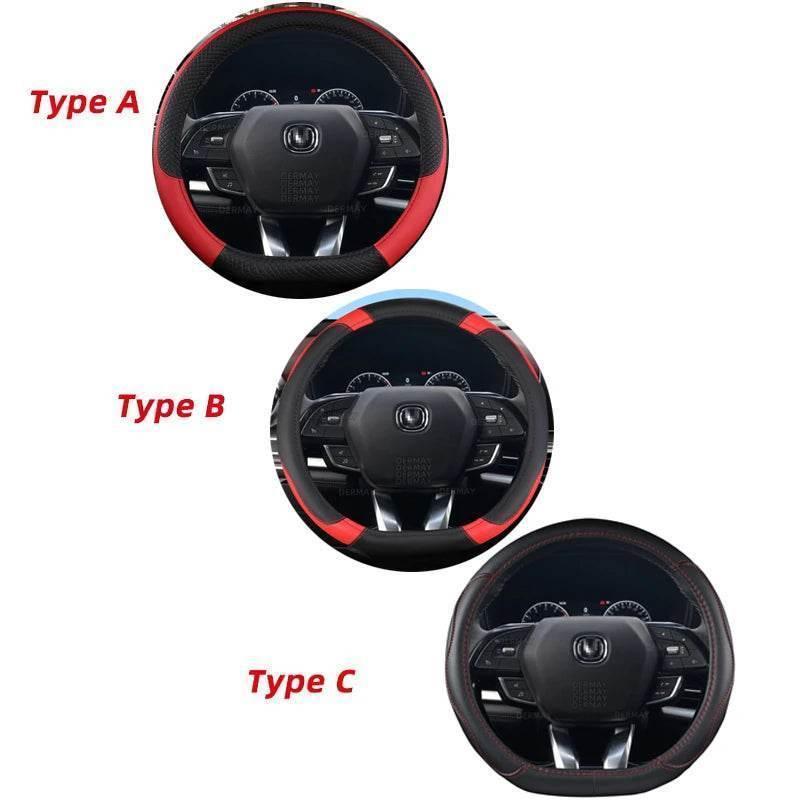 Changan Sports Microfiber Leather Steering Wheel Cover