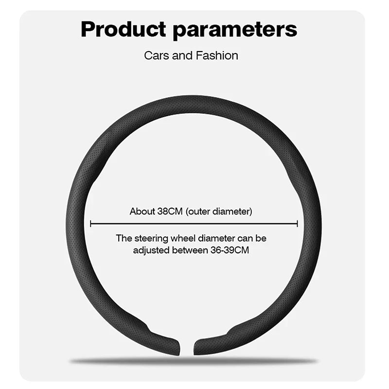 Dodge and RAM Carbon Fibre Suede Steering Wheel Cover