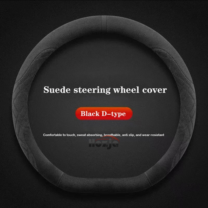 Genesis Suede Steering Wheel Cover