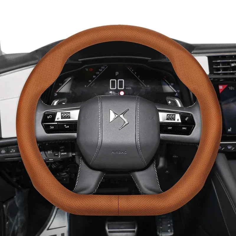 DS Déesse Ultra-Thin Microfiber Leather Steering Wheel Cover