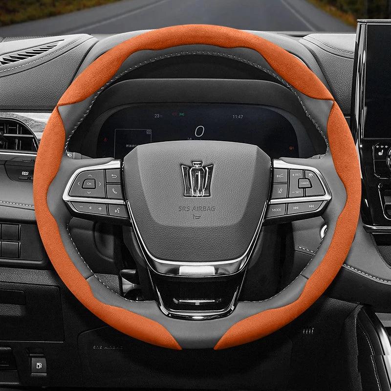 Toyota Crown Suede Steering Wheel Cover