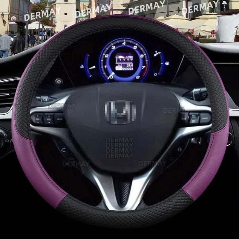 Honda Civic Leather Steering Wheel Cover