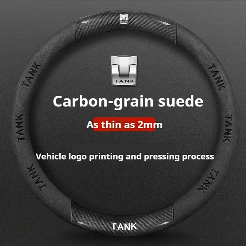 GWM Tank Suede Steering Wheel Cover