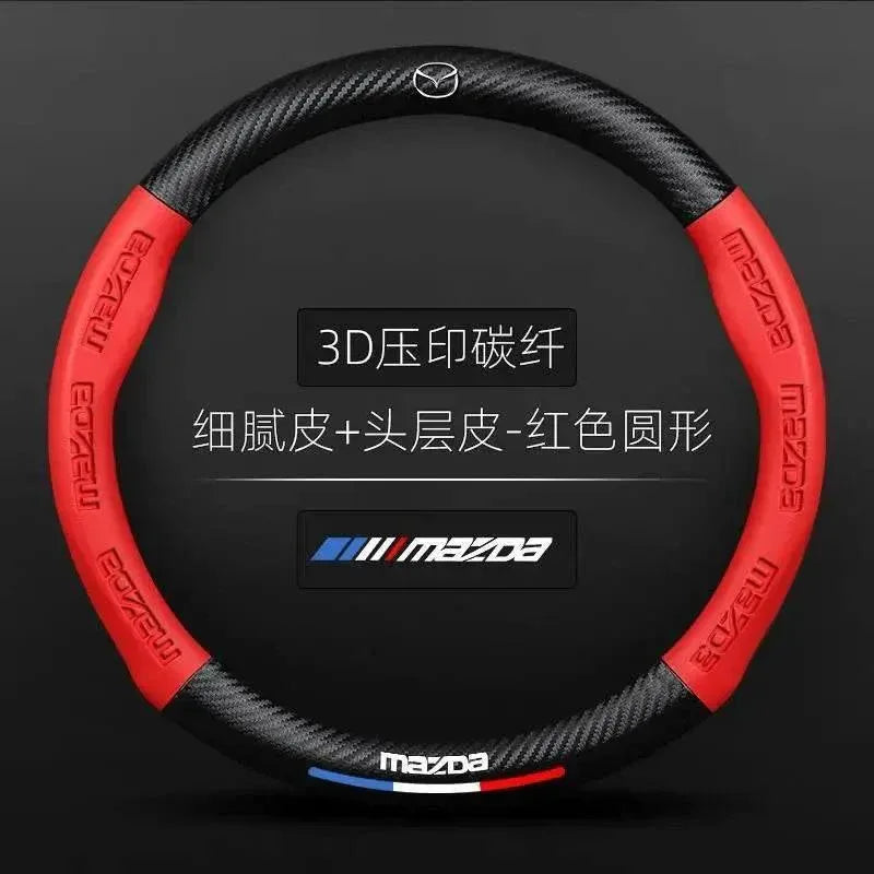 Mazda Carbon Fiber Steering Wheel Cover