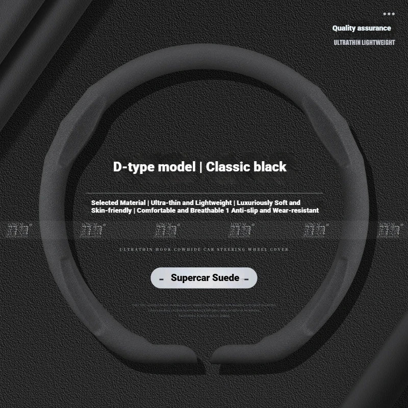 NIO Ultra-Thin Snap-On Steering Wheel Cover