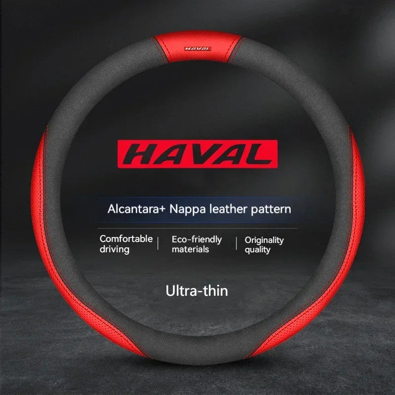 Haval Suede Leather Steering Wheel Cover