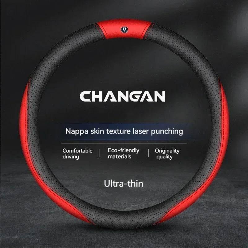 Changan Suede Leather Steering Wheel Cover