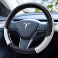 Tesla Model 3 Leather Steering Wheel Cover