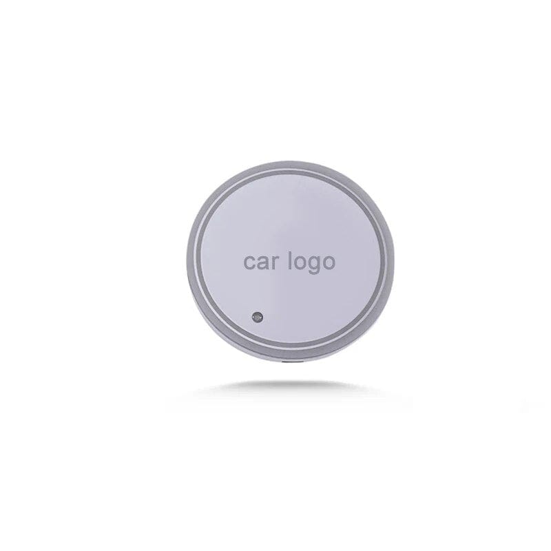 LED Car Cup Holder Lights, 7 Colors Changing USB Charging Mat Waterproof Cup Pad, LED Interior Ambient Lamp Decoration Light Car Accessories