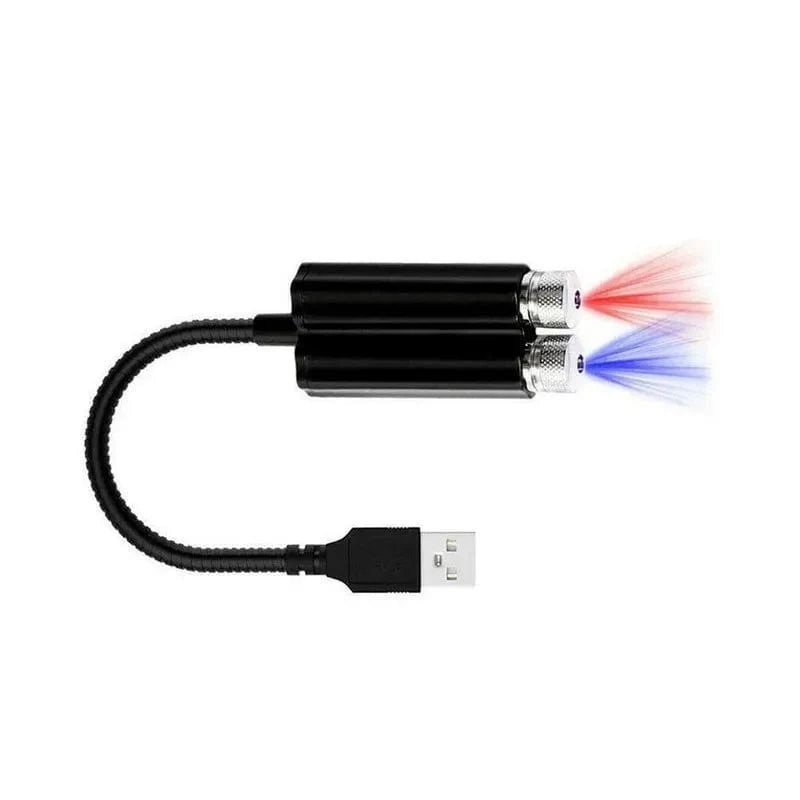 USB LED Interior Car Ceiling Star Night Light