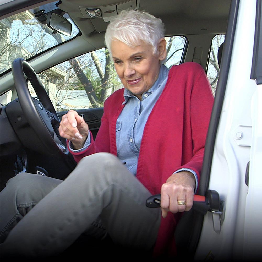 4-in-1 Car Escape Hammer & Door Handle