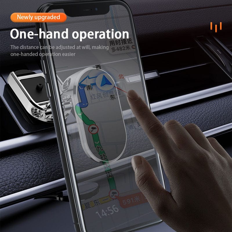 360° Rotatable Foldable Magnetic Car Phone Holder
