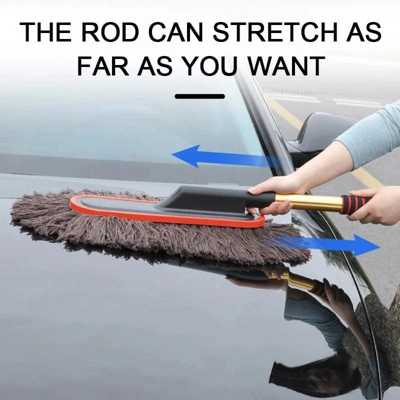 Adjustable Telescopic Microfiber Car Duster Mop Brush for Cleaning & Wash Accessories