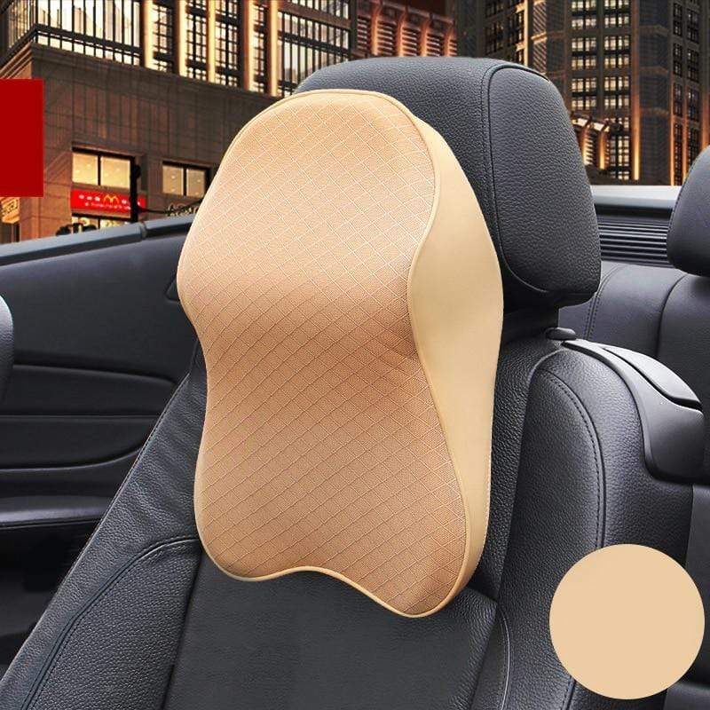 Car Seat Headrest and Neck Rest Cushion
