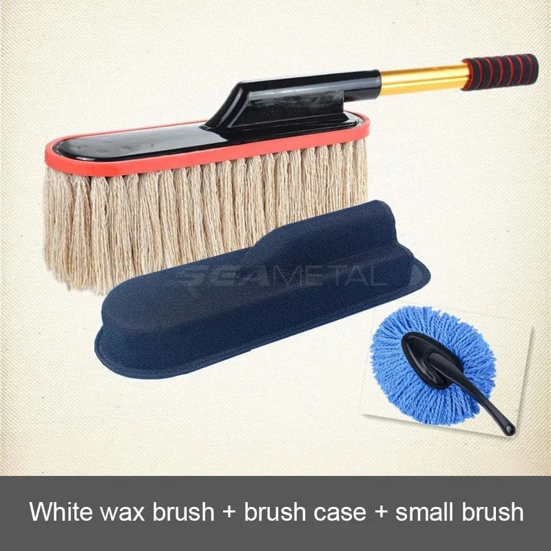 Adjustable Telescopic Microfiber Car Duster Mop Brush for Cleaning & Wash Accessories