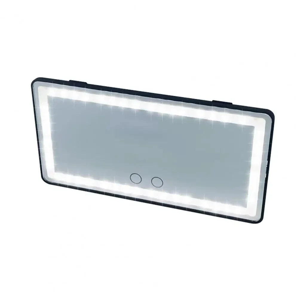 Adjustable LED Car Visor Makeup Mirror