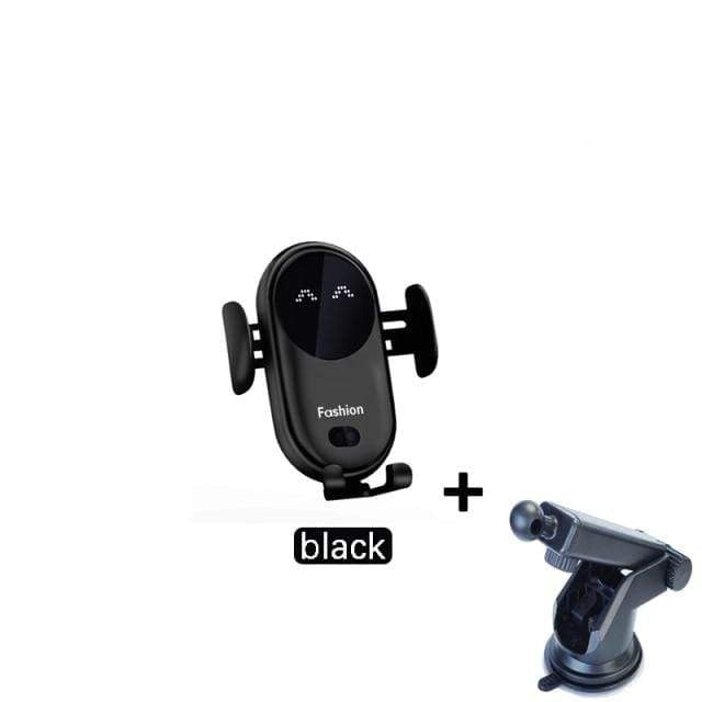 Smart 360° Rotating Auto-Clamping Fast Wireless Car Phone Charger