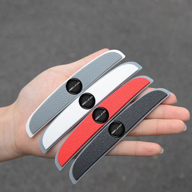 Car Side Door Edge Guards Protector, Scratch Guard for Car, Sedans, Truck, SUV (Rubber, 4 Pieces)