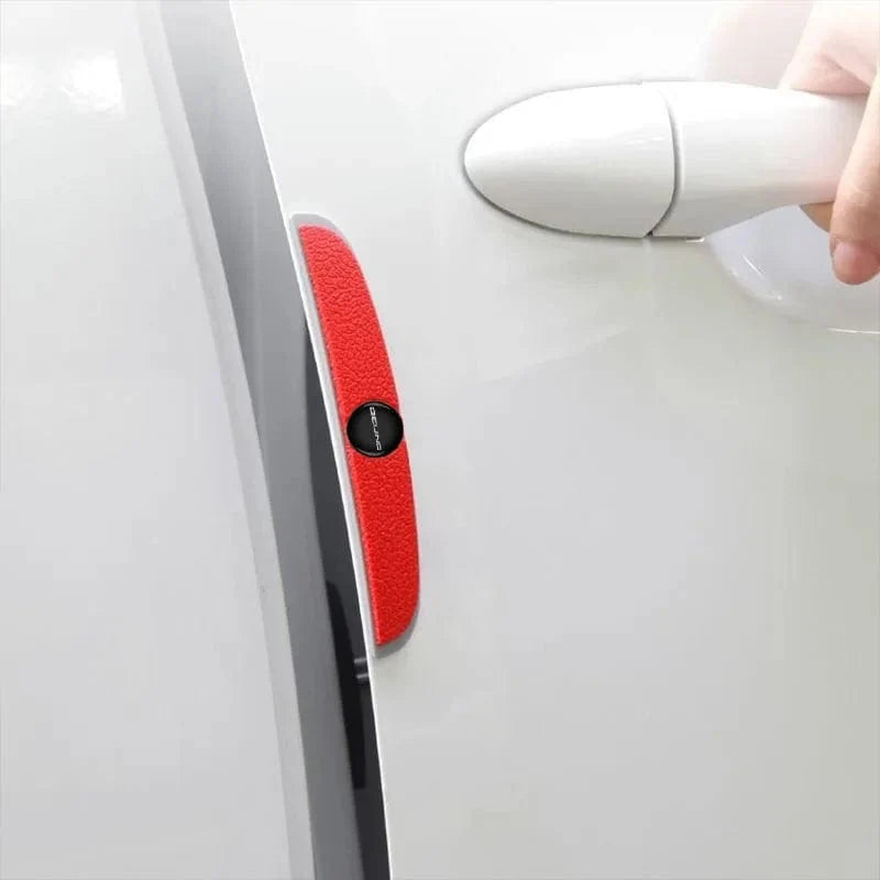 Car Side Door Edge Guards Protector, Scratch Guard for Car, Sedans, Truck, SUV (Rubber, 4 Pieces)