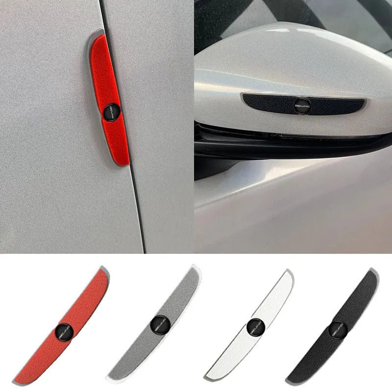 Car Side Door Edge Guards Protector, Scratch Guard for Car, Sedans, Truck, SUV (Rubber, 4 Pieces)
