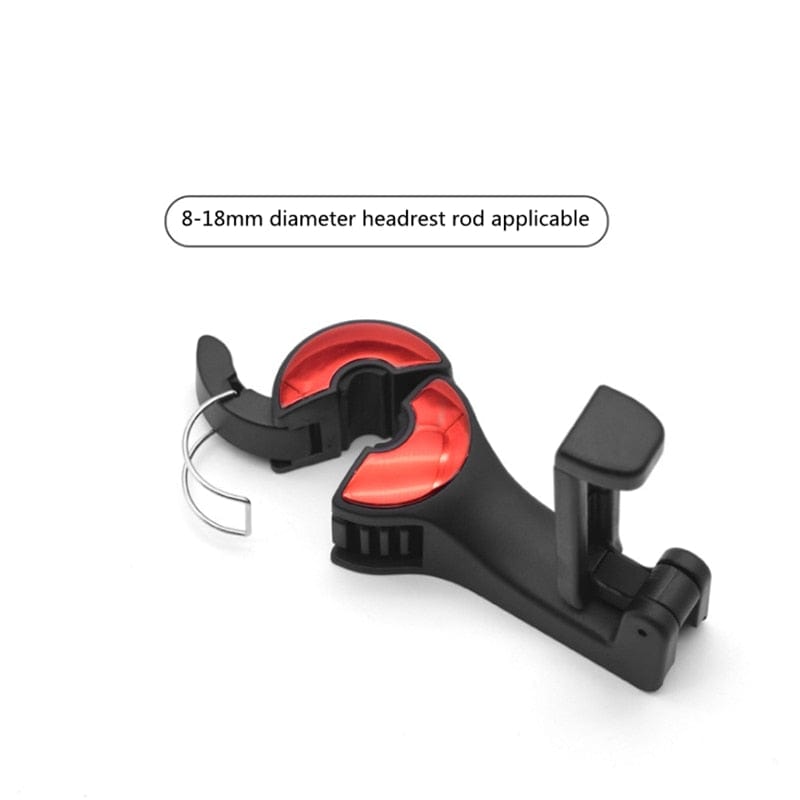 Car Headrest Hook with Phone Holder
